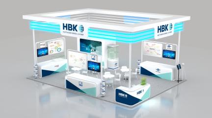 HBK展台3D模型