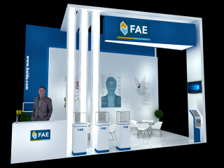 FAE展台3D模型