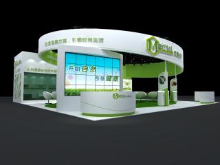 绿健生物展台模型