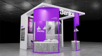 Benks展台3D模型