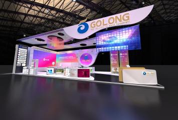 GOLONG展台模型