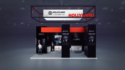HOLLYLAND展台模型