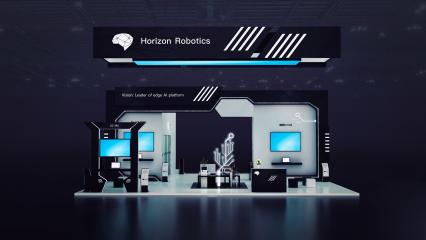Horizon  Robotics展台模型