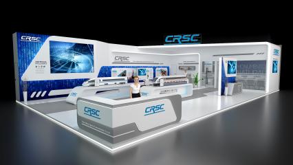 CRSC3dmax标准展台模型