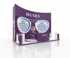 MUSES展台模型