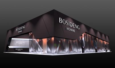 BOSIDENG展台模型