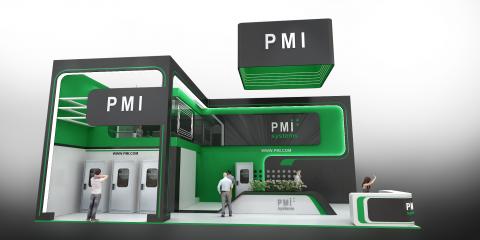 PMI展台模型