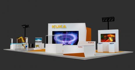 KUKA展台模型