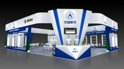 中国航天展台模型