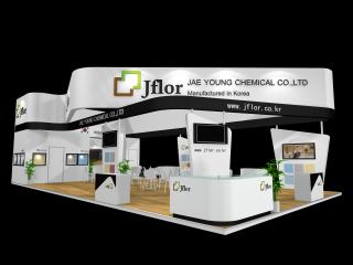 JFLOR展台模型