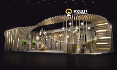 EXEQT香港展展台模型