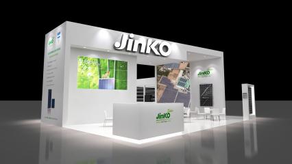 JINKO展台模型