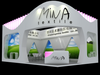 米娜展台3d模型