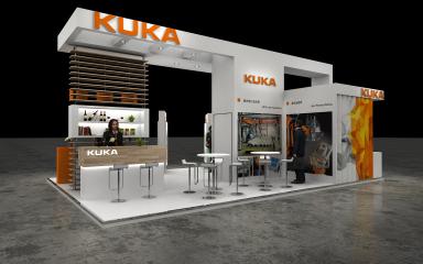 KUKA展台模型