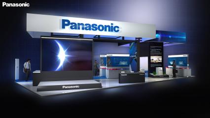 Panasonic展台模型