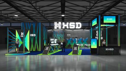 HSD展览展示展台模型