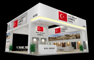 土耳其矿主展台模型