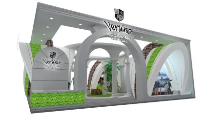 梵思诺展台模型