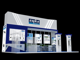 EMKA展台3d模型