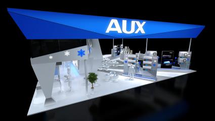 AXU展台模型