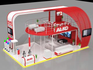 AK-KO展台3D模型