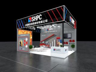 SHPC上海鹏晨消防器材展台模型