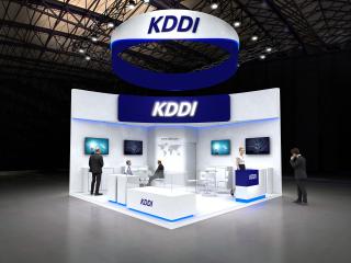 KDDI展台3D模型