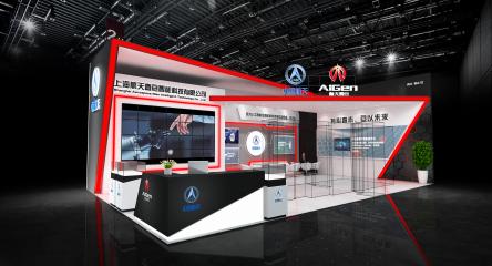 中国航天展台3D模型