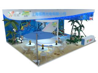 丽雨展台3D模型