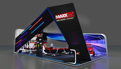 MAXXOIL展台模型