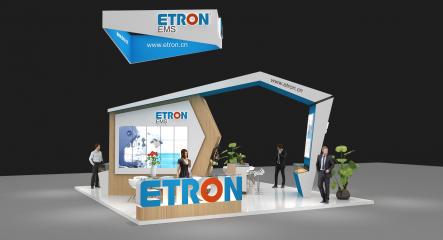 ETRON展台模型