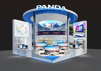 PANDA展台模型