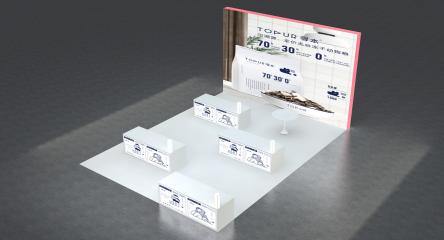 沛米展台3D模型