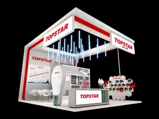 TOPSTAR展台模型