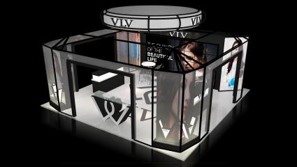 VLV展台模型