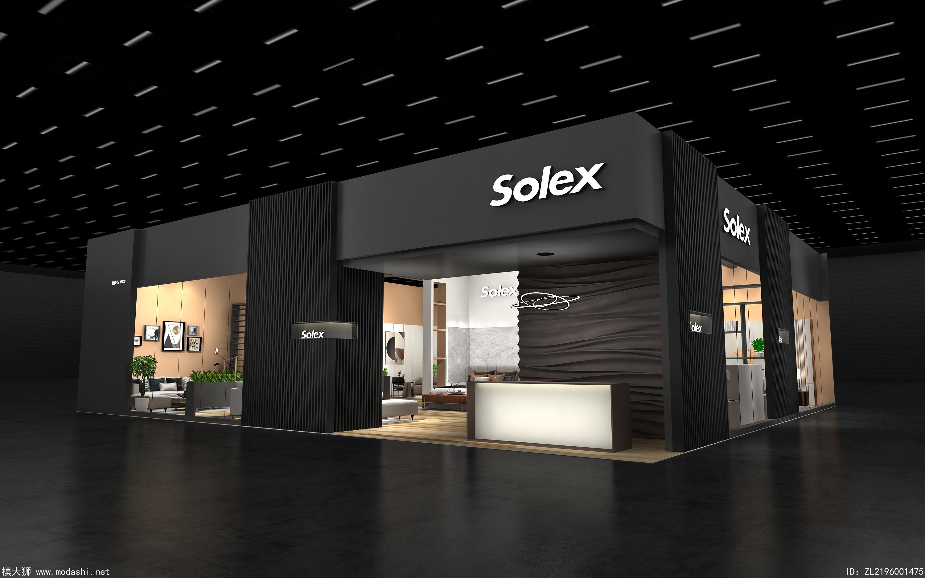 SOLEX展台3D模型