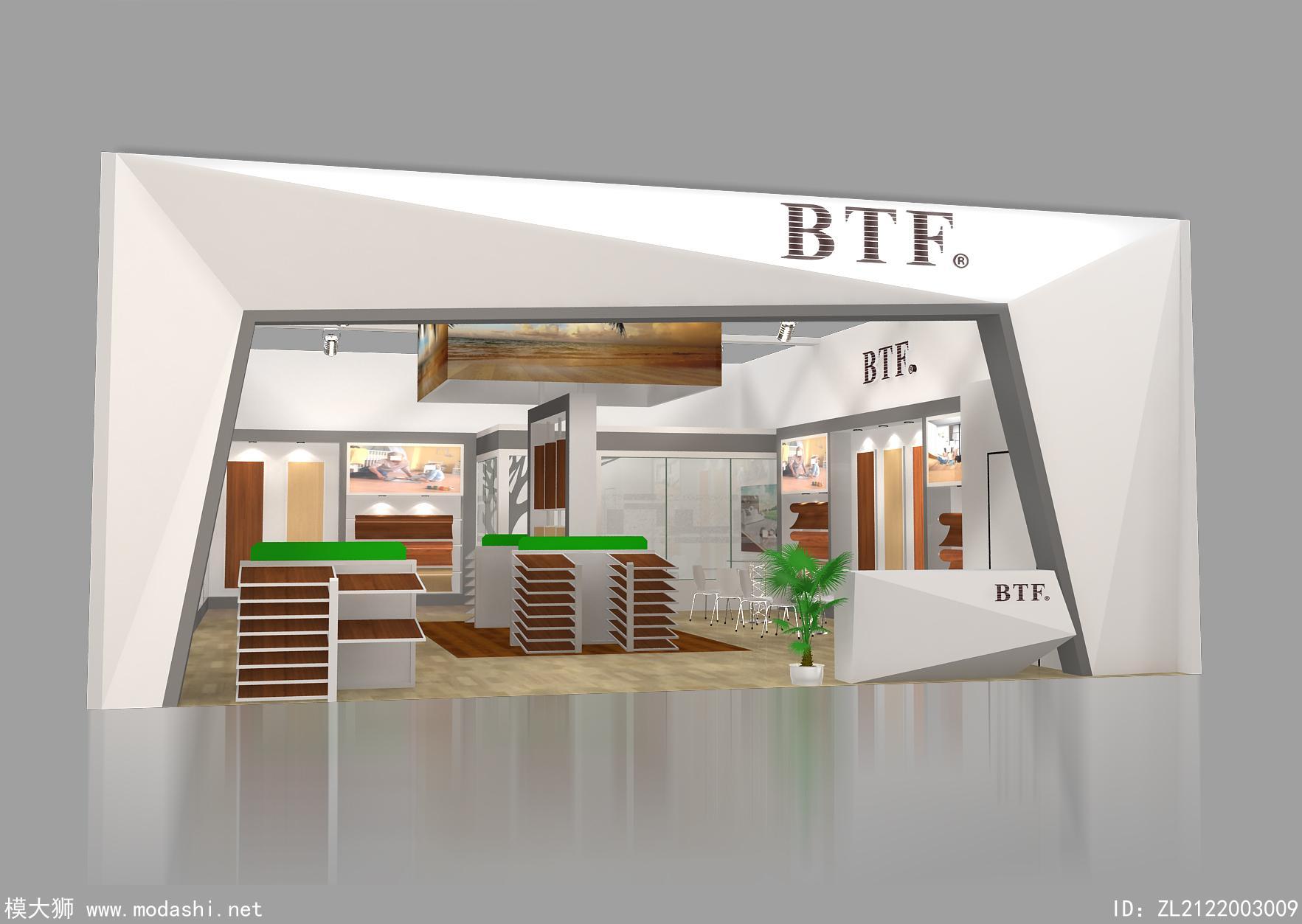 BTF展台3d模型