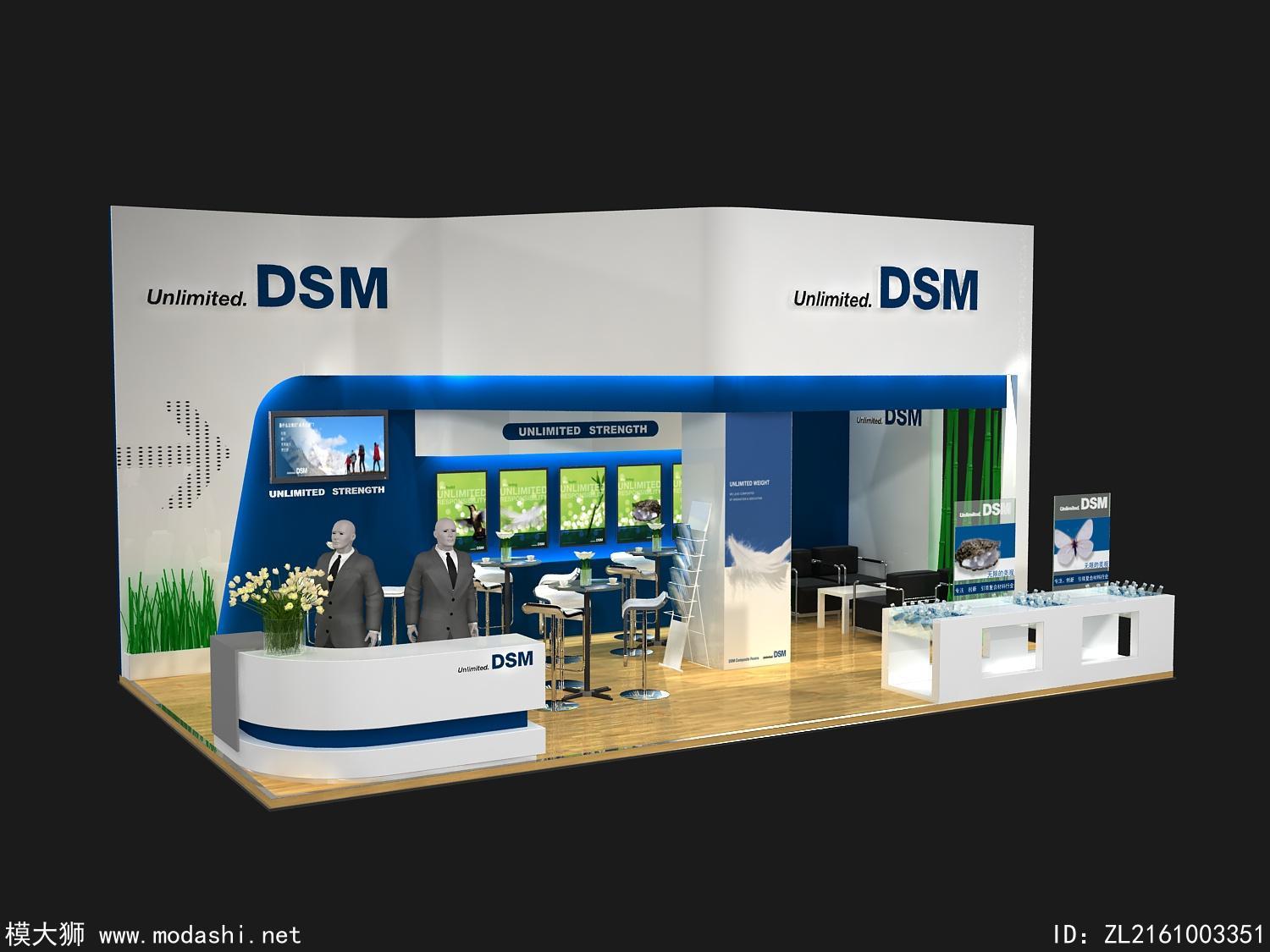 DSM展台3D模型