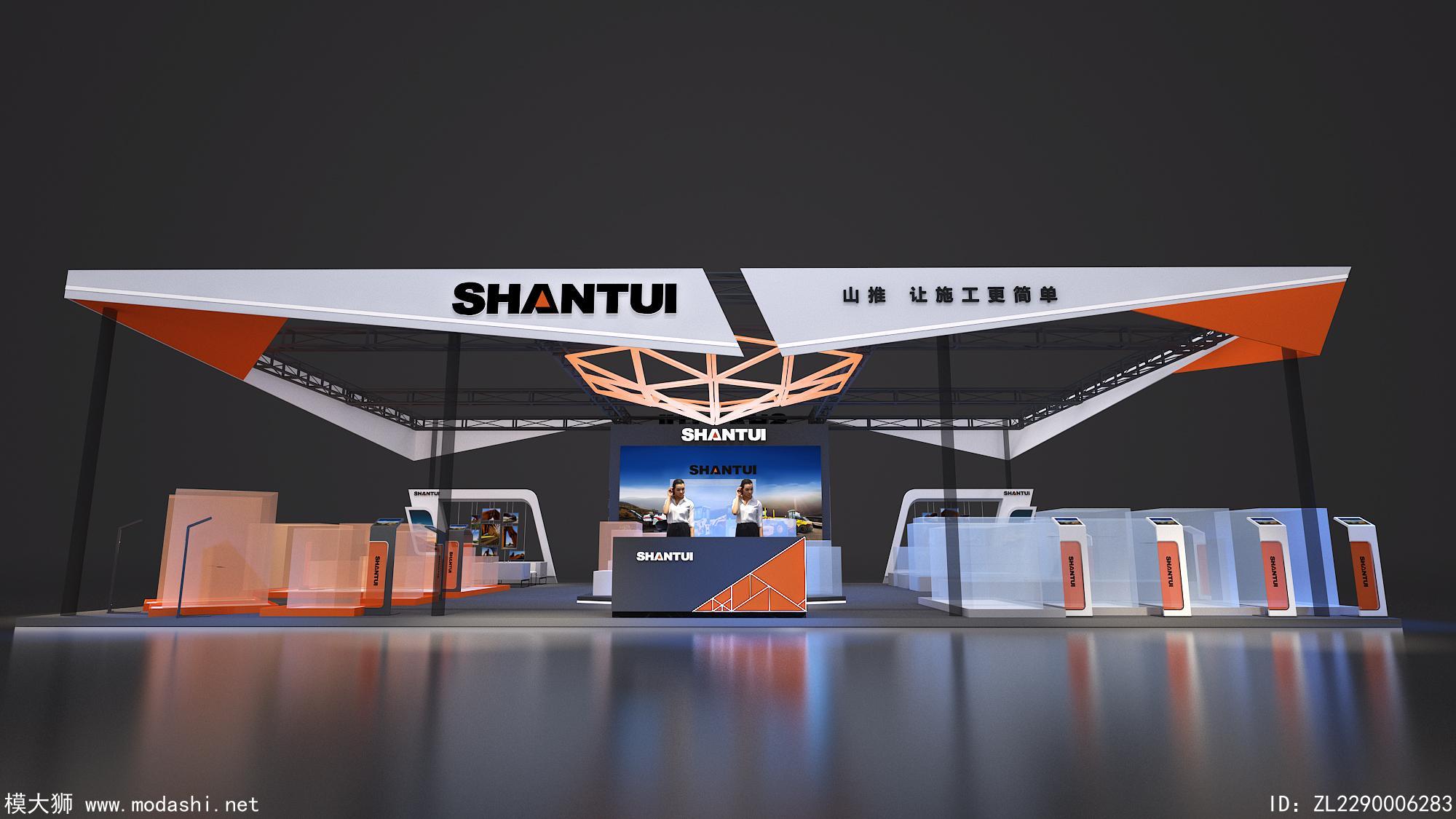 SHANTUI展览模型