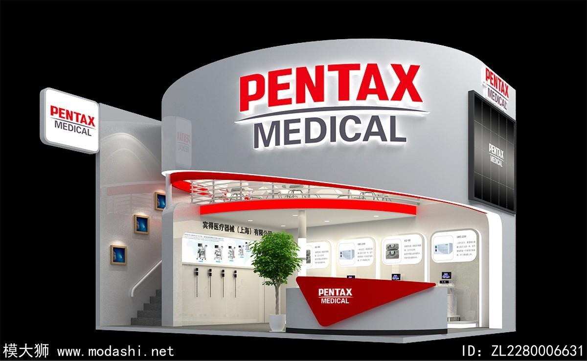 PENTAX展台模型