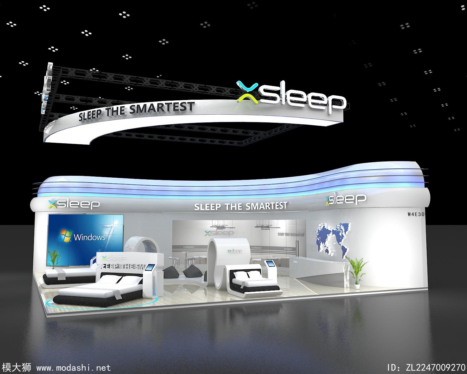 XSleep魔玛展台模型