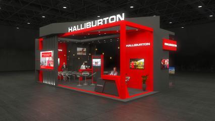 HALLIBURTON Booth at EGYPS 2021 Proposal