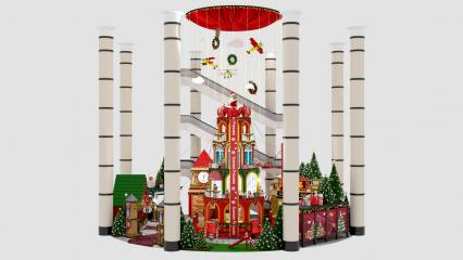 Sunway Pyramid Christmas Mall Decor