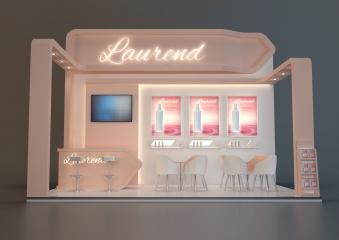 3D EXHIBITION STAND MLS 18 sqm