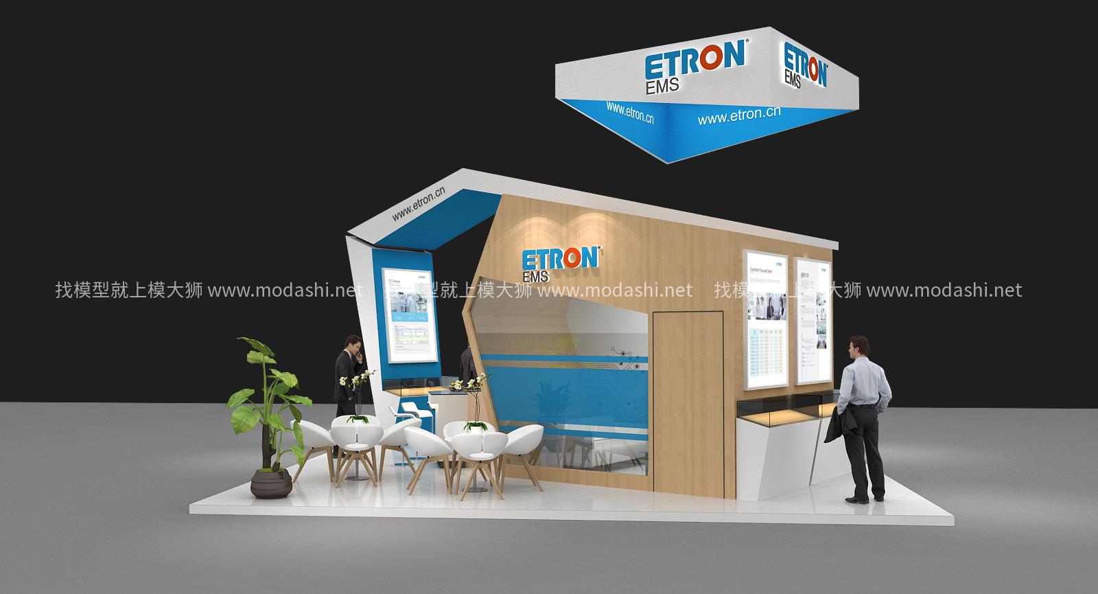 ETRON慕尼黑電子展3D模型