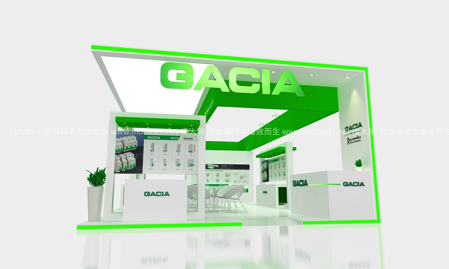 GACIA12x6MAX展台模型