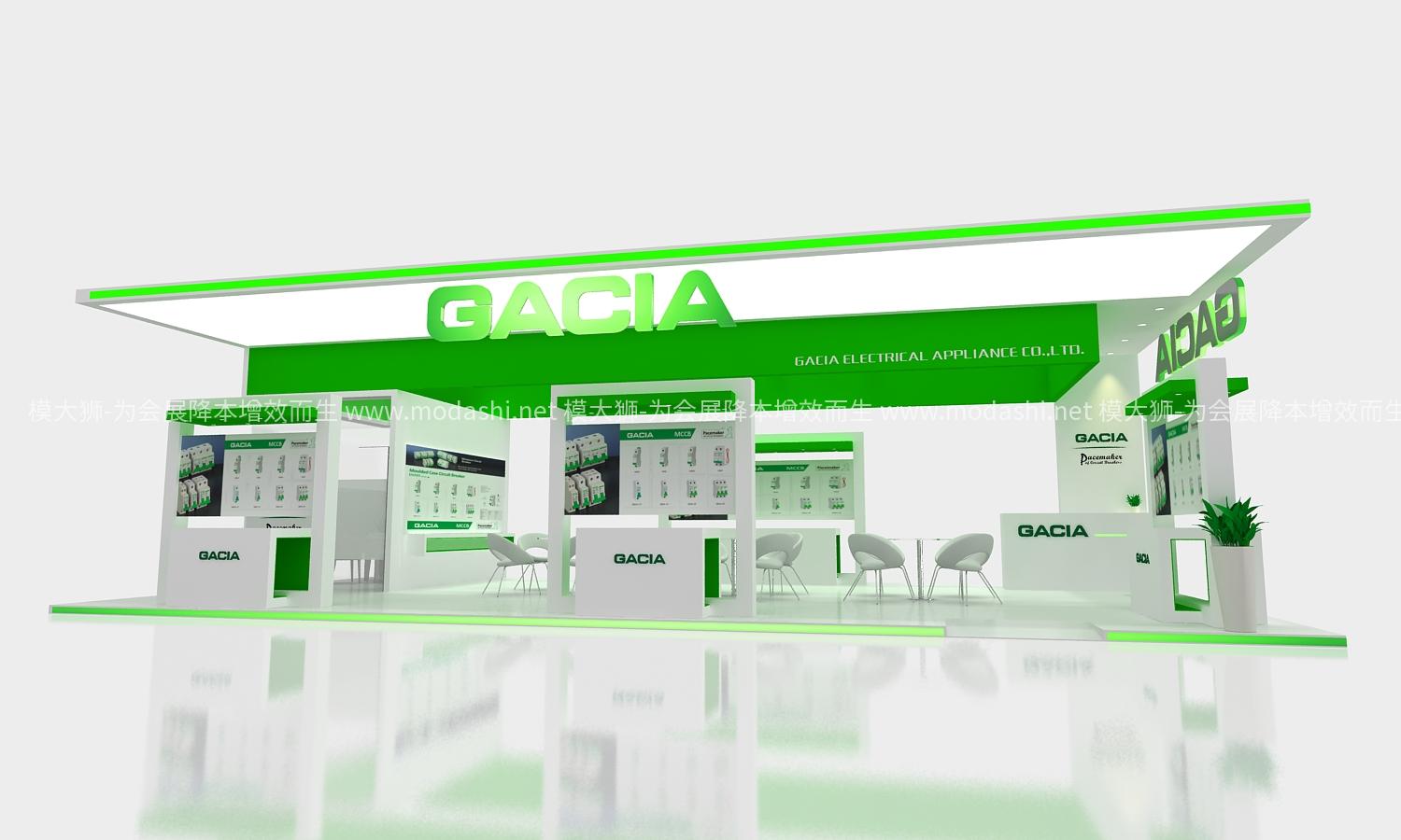 GACIA12x6MAX展台模型