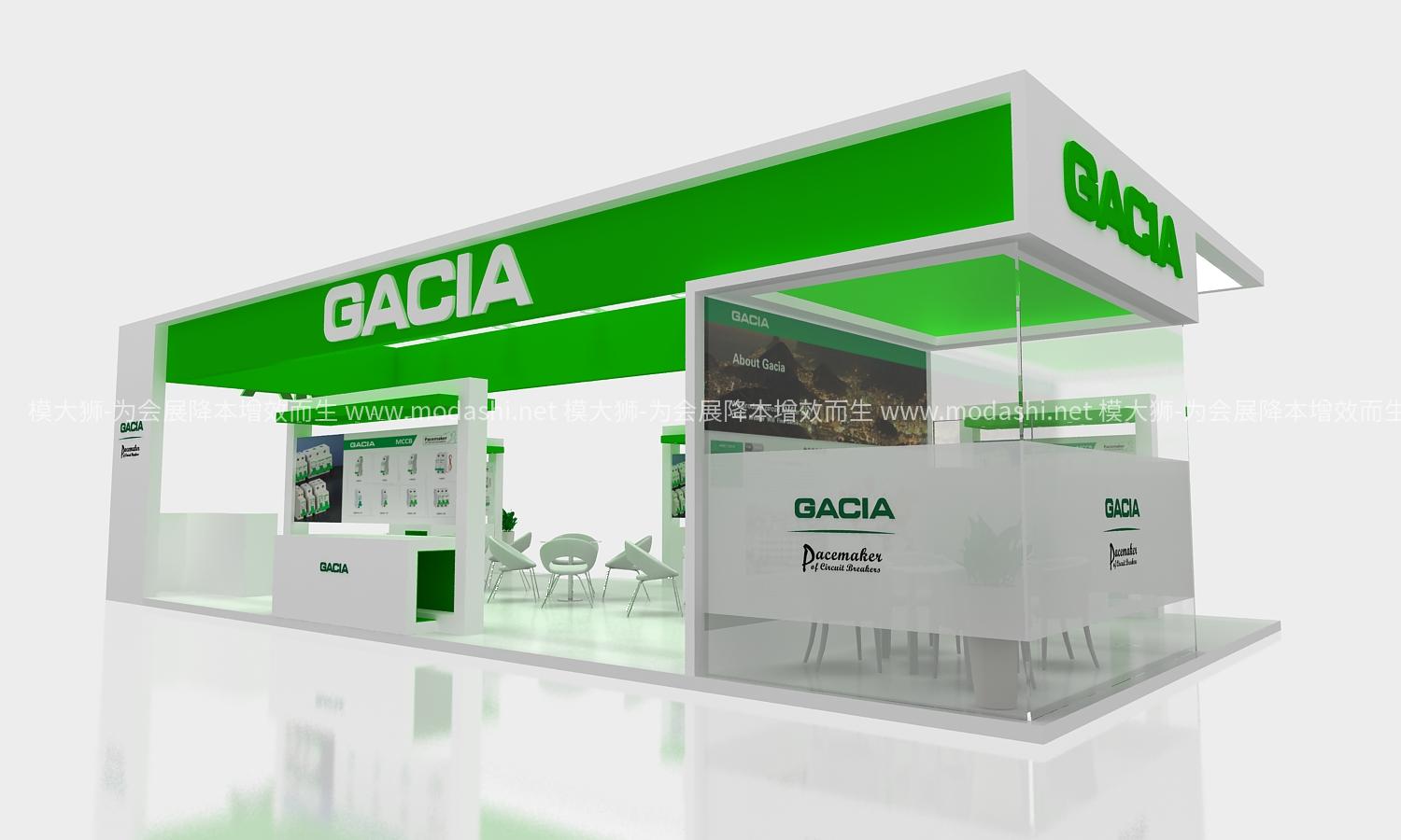 GACIA12x6MAX展台模型