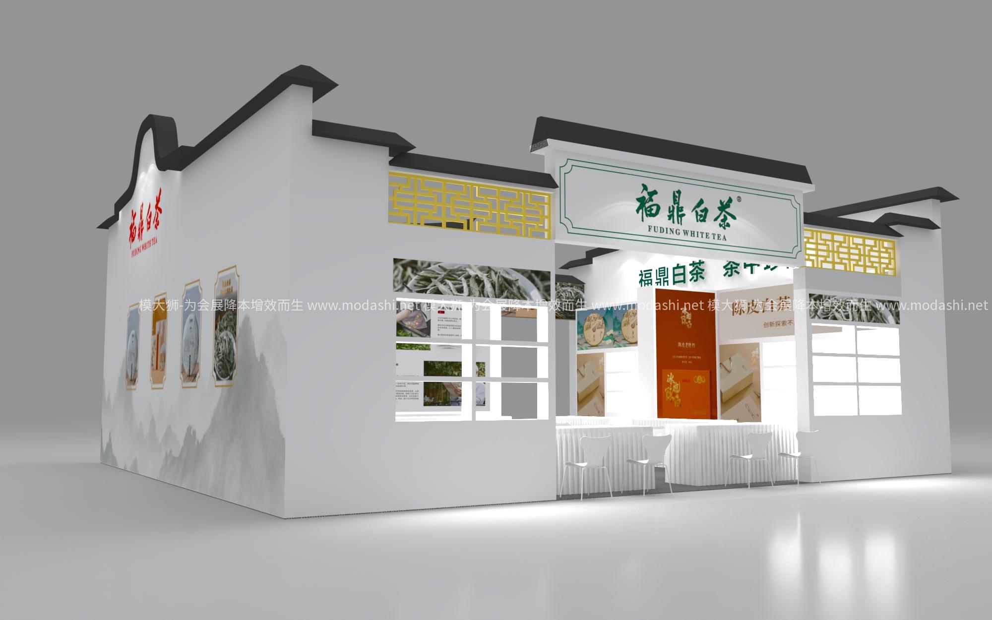 新中式展臺(tái)展示展臺(tái)模型展示展臺(tái)模型