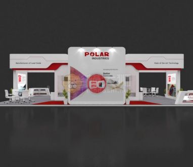 Exhibition Booth 3D Model - 15x9 mtr